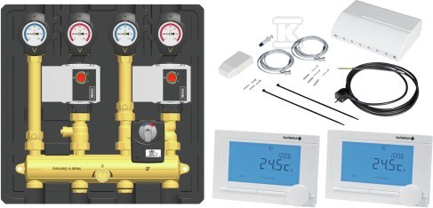 Zestaw hydrauliczny MIX3 z pakietem - 7616233M3